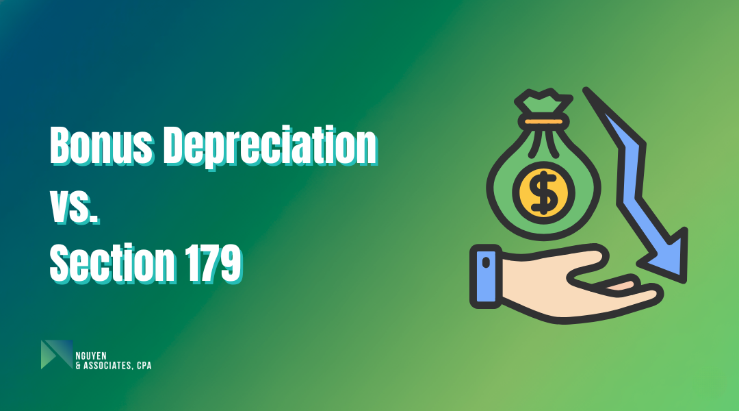 Bonus Depreciation vs. Section 179 in 2025: Key Differences